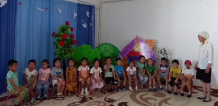 Ертегілер әлеміне саяхат "Екі дос" ертегіні кейіптендіру тәрбиеші Умирбаева Шарипа Сураншиевна