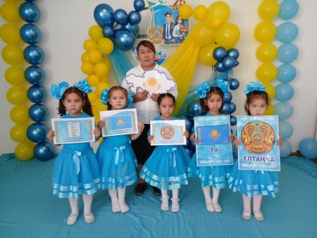 "Рәміздермен танысайық" көрме Тәрбиеші Т.Асанова